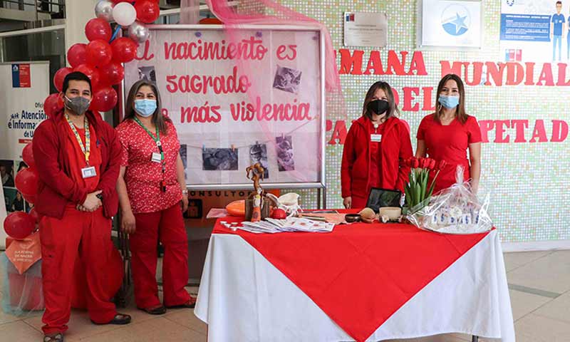 Semana Mundial del Parto Respetado en el Hospital Regional de Rancagua