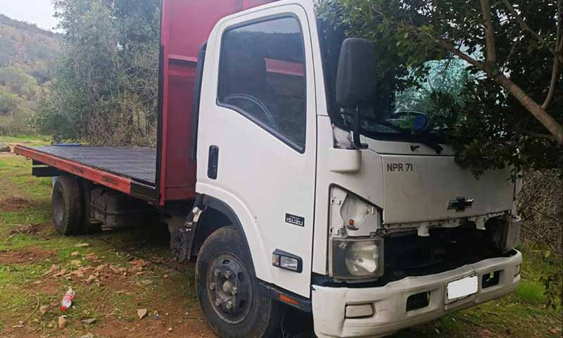 PDI de San Vicente recuperó camión robado en la Región del Maule