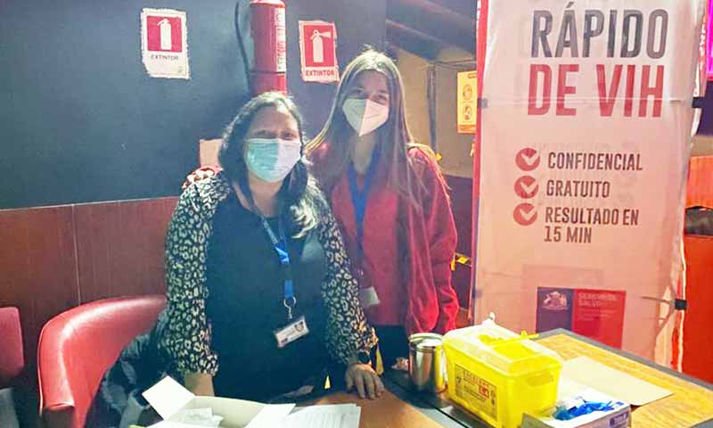 Realizan operativos contra el VIH en locales nocturnos de Rancagua
