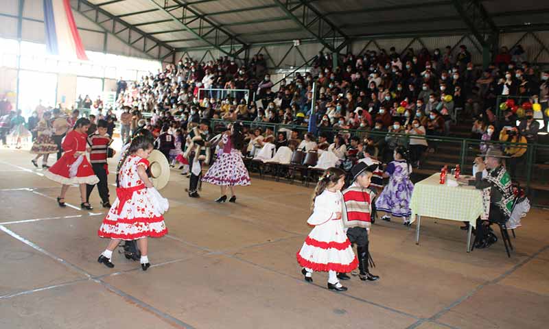 Con diferentes actividades se inició programa de celebración del mes de la patria en Palmilla