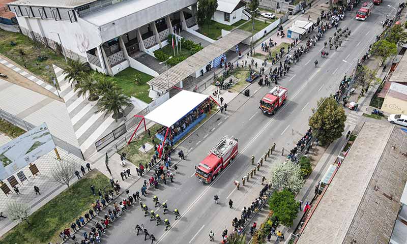 Masiva convocatoria tuvo desfile de fuerzas vivas San Fernando 2022