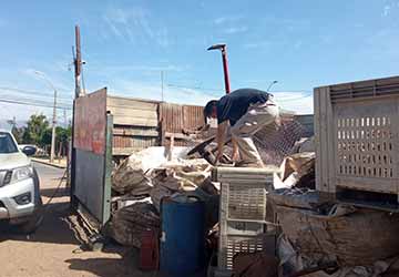 Decomisan más de 600 kilos de cables en una nueva fiscalización a Chatarrerías en Rancagua