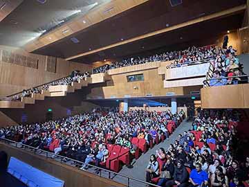 Emocionante Gala de colegio Aurora de Chile realizada por primera vez en Teatro Regional de Rancagua