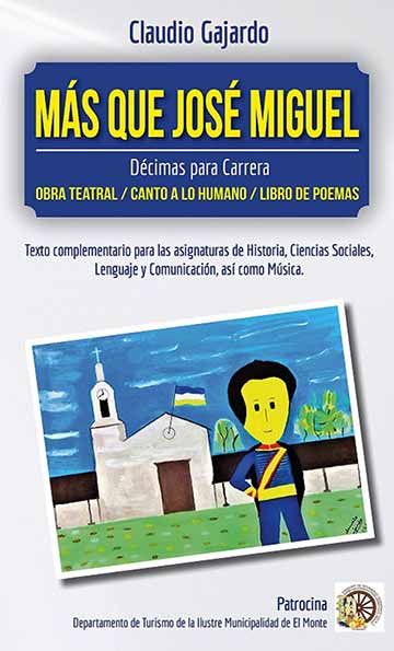 Escritor Claudio Gajardo presenta libro sobre José Miguel Carrera