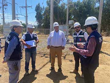 Autoridades fiscalizan instalaciones eléctricas en comuna de Pichilemu
