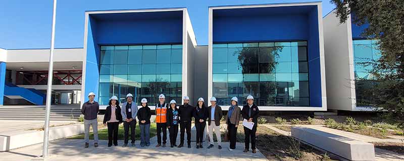 Un 98% de avance de ejecución presentan obras de reposición del nuevo Liceo industrial de San Fernando