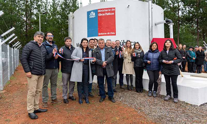 Inauguran Sistema Sanitario Rural que lleva agua potable por primera vez a sectores poblados de Pichilemu