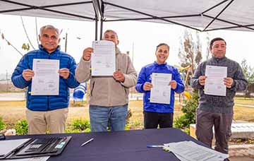 Municipio de San Fernando y Gobierno Regional firman convenio para financiamiento proyectos FRIL