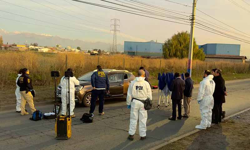 PDI investiga homicidio ocurrido en sector La Cruz de la ciudad de Rancagua