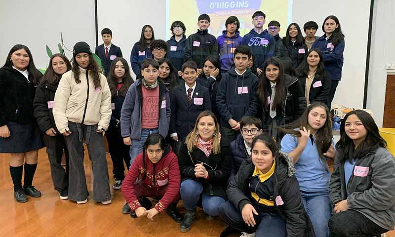 Jóvenes de Pichilemu y La Estrella representarán a la región en el Consejo Consultivo Nacional de Niños, Niñas y Adolescentes