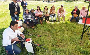 Tradicional Día de Campo de INIA Hidango congregó a más de 100 pequeños agricultores de O’Higgins