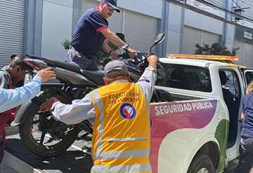 Gobierno realiza nuevas fiscalizaciones a motos de reparto en Rancagua