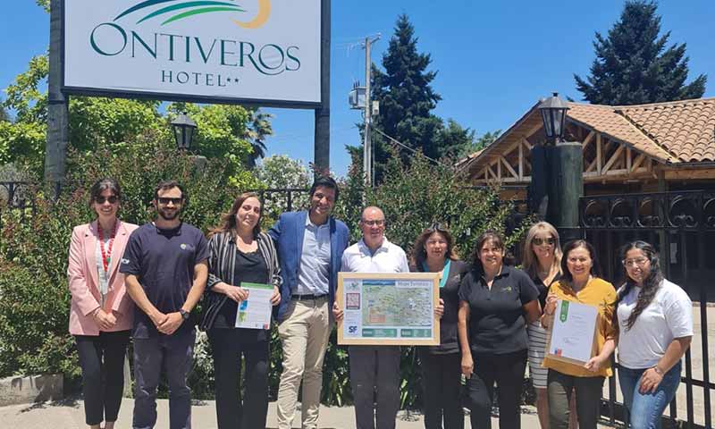 Hotel Ontiveros de San Fernando recibe Sello S de Sustentabilidad del Sernatur