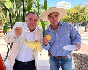 Alcalde de Graneros da a conocer programa de quinta versión de la Fiesta Costumbrista del Choclo