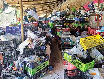 Decomisan más de una tonelada de alimentos en mal estado en San Fernando