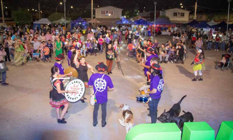 Barrio Manuel Rodríguez/Villas Cosme de Chimbarongo llevaron a cabo la Primera Fiesta de la Temporera y del Temporero