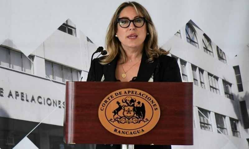 Ministra Bárbara Quintana rindió cuenta pública de su gestión como presidenta de la Corte de Rancagua