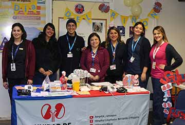 Equipo de Salud de O’Higgins impulsa campaña de prevención renal en Hospital de San Fernando