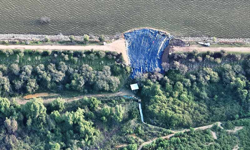 Inician proceso de investigación por obras no autorizadas en Tranque Millahue de San Vicente