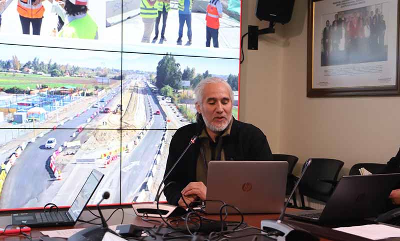 Lenin Arroyo por trabajos en Carretera El Cobre