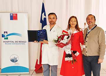 Damas de Rojo celebran 50 años de servicio al Hospital de Rengo y la comunidad