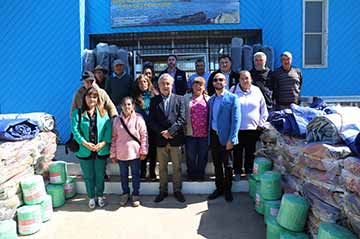 Pescadores artesanales de O’Higgins reciben equipamiento para sus faenas