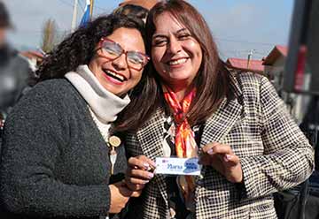 Entregan 33 viviendas en sector rural de Las Cabras tras más de 20 años de gestión comunitaria