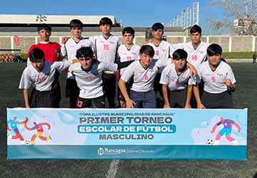 Torneo Escolar Copa Municipalidad de Rancagua vuelve con goleada histórica del Pinto Lagarrigue