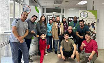 Hospital de Santa Cruz impulsa vida activa con nuevo torneo de tenis de mesa