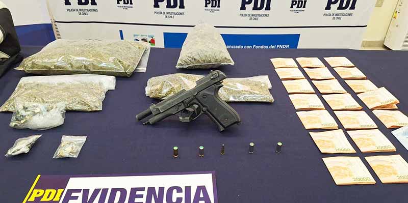 PDI desarticula célula criminal y captura a prófugo por doble homicidio en Graneros