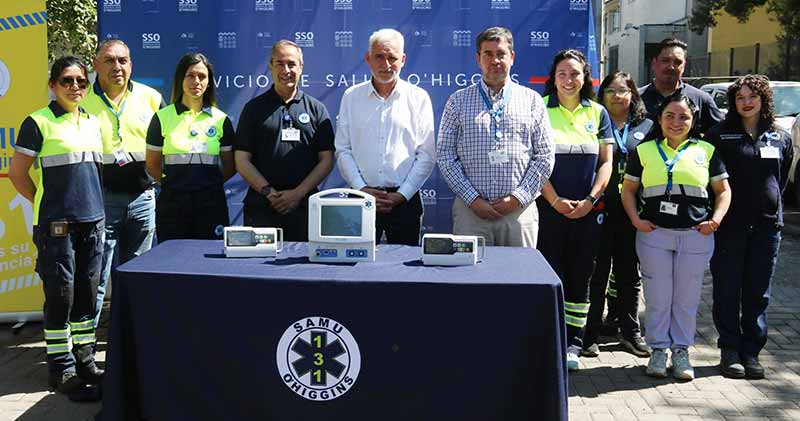 Red asistencial de O’Higgins se fortalece con inversión de $5.300 millones en equipos médicos