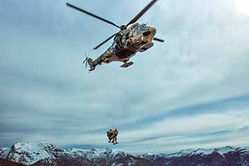 Ejército de Chile ejecuta operación de rescate en montaña durante Southern Vanguard 2025