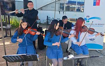 Hospital de Rengo realizó feria educativa para prevenir el cáncer