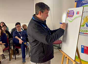 Servicio de Salud O'Higgins lanza campaña de prevención del suicidio en el trabajo sanitario Servicio de Salud O'Higgins lanza campaña de prevención del suicidio en el trabajo sanitario