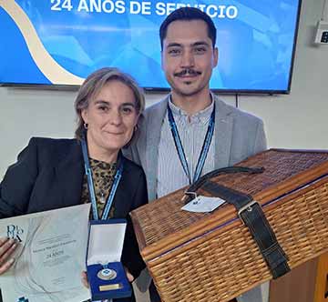 Hospital de Graneros homenajeó a funcionarios por su destacada trayectoria en el Día del Hospital