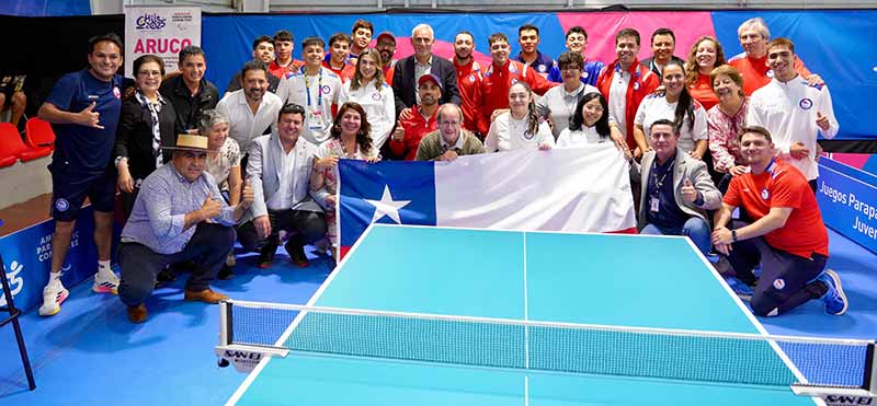 Cristóbal García y José Luis Cerpa logran oro en Para Tenis de Mesa de los Juegos Parapanamericanos Juveniles Chile 2025 Cristóbal García y José Luis Cerpa logran oro en Para Tenis de Mesa de los Juegos Parapanamericanos Juveniles Chile 2025