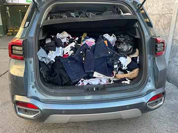 Carabineros detiene a siete personas por contrabando y robos en Rancagua