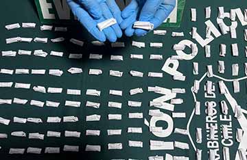 Detienen a dos sujetos con más de 290 envoltorios de pasta base en operativo en Rancagua