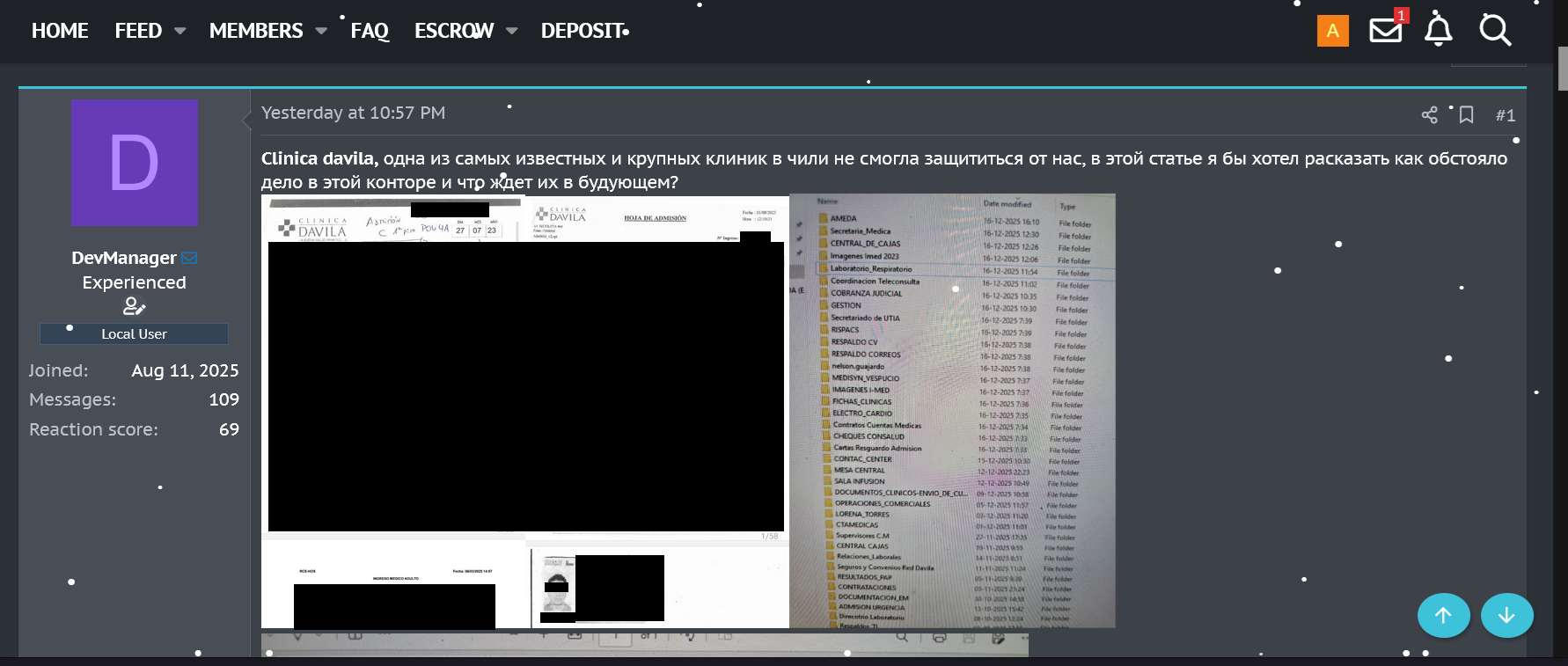 Hackers publican datos robados de pacientes de la Clínica Dávila Hackers publican datos robados de pacientes de la Clínica Dávila