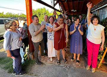 Avance en seguridad comunitaria se concreta en Olivar Bajo con nuevos proyectos vecinales