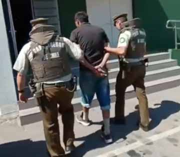 Detienen a sujeto por robo con intimidación de vehículo en Mostazal