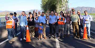 Nuevo Puente Las Arañas mejora la conectividad rural en Palmilla tras dos años de trabajo