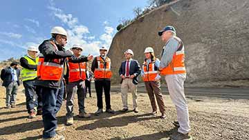 Obras en cuesta Chada superan 30% de avance y mejorarán conectividad entre O’Higgins y la Región Metropolitana