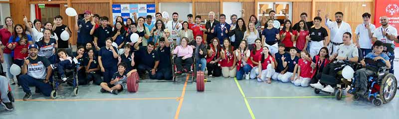 O’Higgins celebró el Día del Deporte con jornada inclusiva en Teletón regional