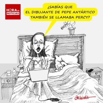 Camila Flores y la sombra de Percy