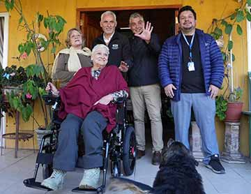 Personas con discapacidad reciben ayudas técnicas en las 33 comunas de O'Higgins