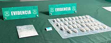 Carabineros detuvo a tres personas por drogas y contrabando en controles en la Ruta 5 Sur