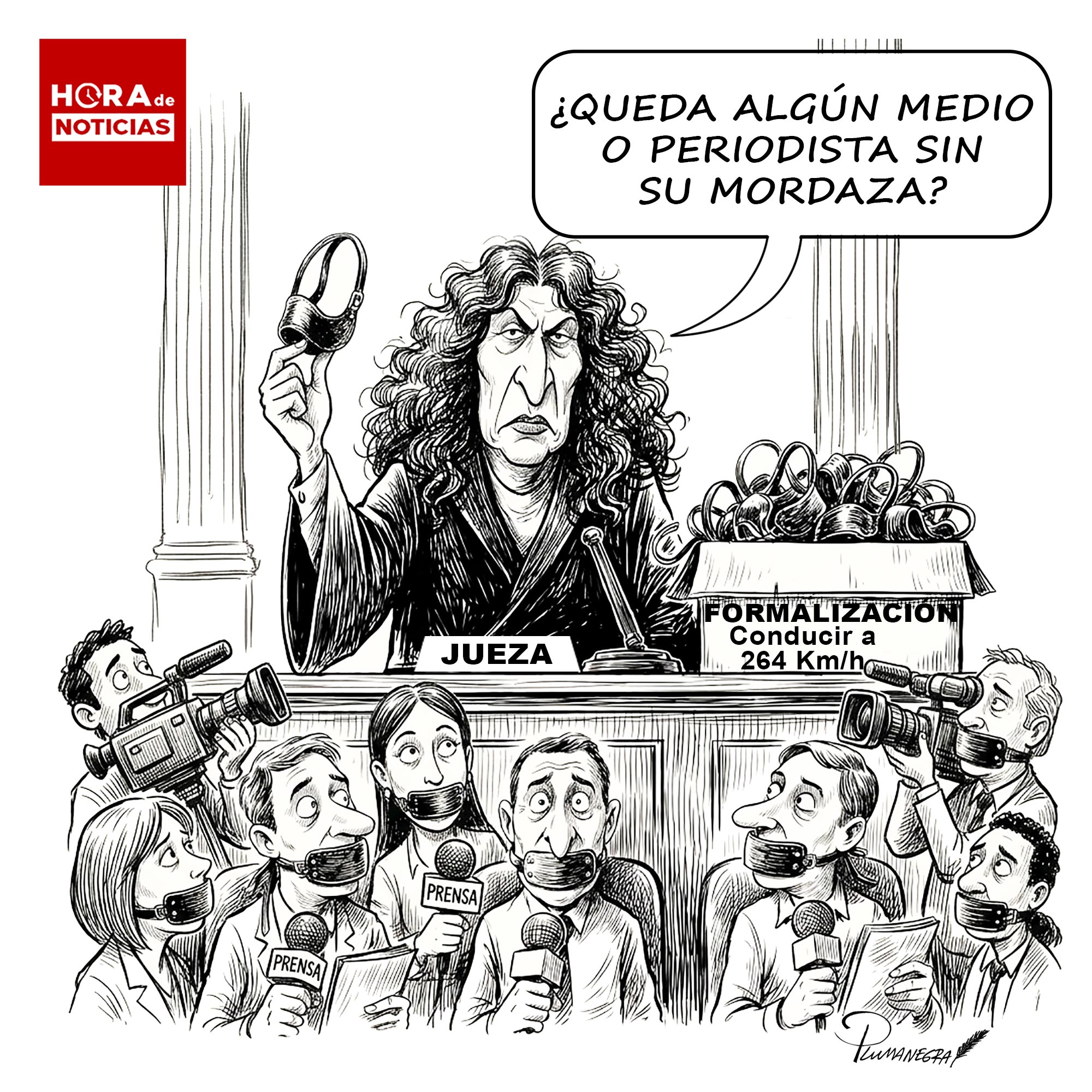 censura a la prensa