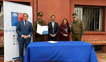 Entregan inmueble fiscal para nueva central de comunicaciones de Carabineros en Rancagua