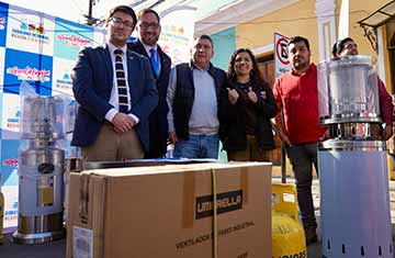 Gobierno Regional entrega equipamiento a locatarios del barrio Estado Norte de Rancagua